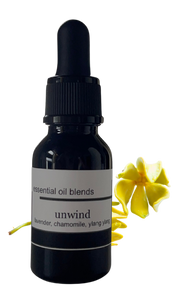 Unwind Blend (Lavender, Roman Chamomile, Ylang Ylang) 15ml
