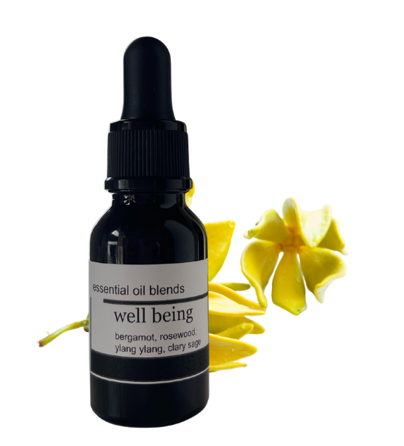 Well Being (Bergamot, Rosewood, Ylang Ylang, Clary Sage) 15ml